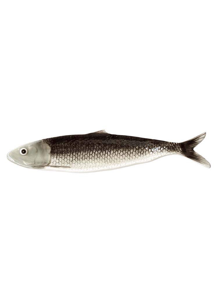 Grey sardine shape dish - 2