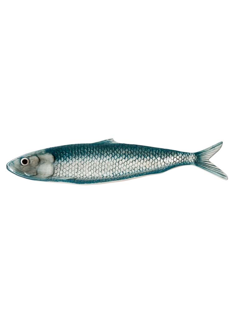 Bleu sardine shape dish - 2