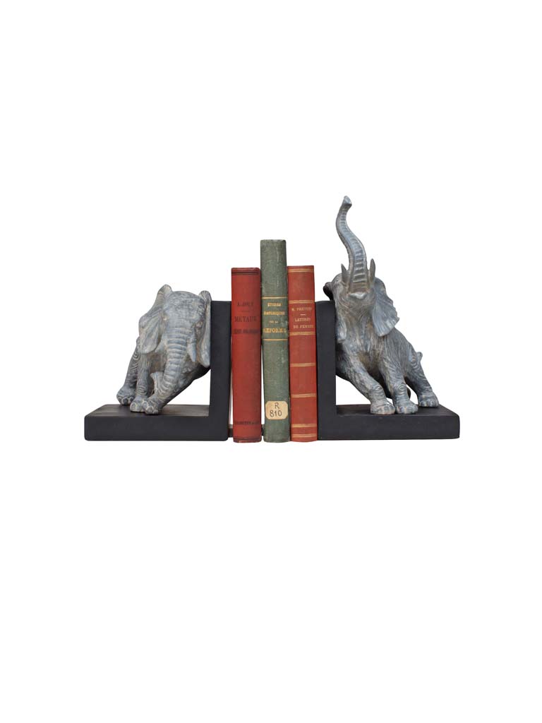 Bookends playing elephants - 2