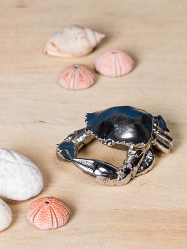 Silver resin crab