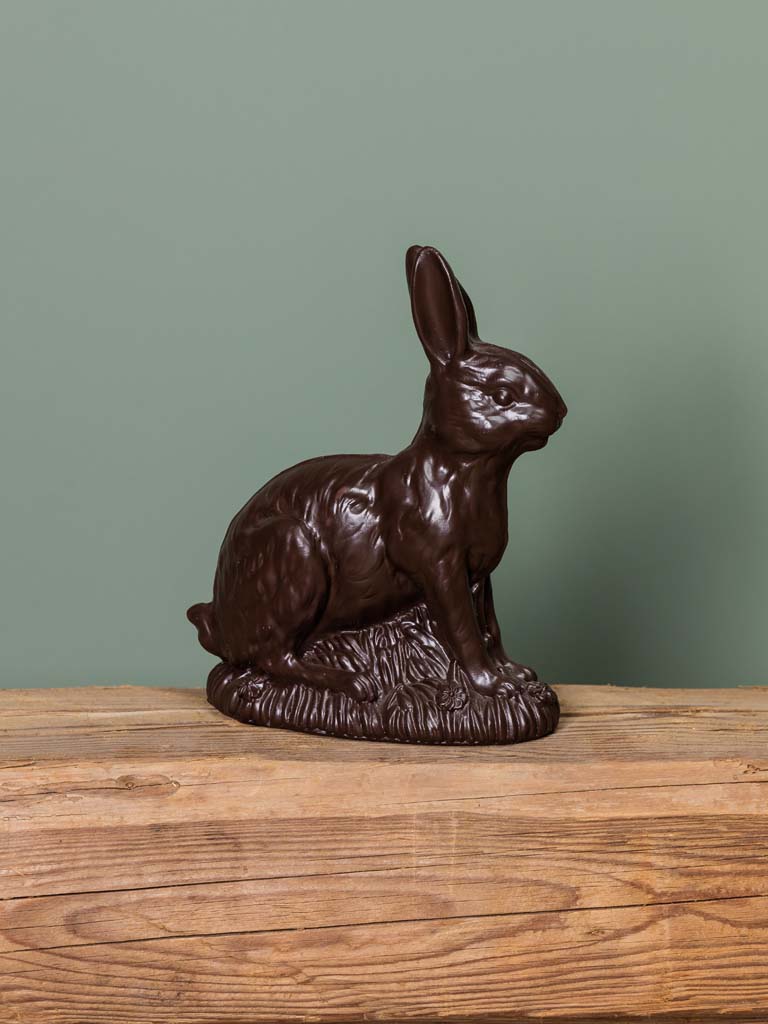 Black chocolate rabbit - 1