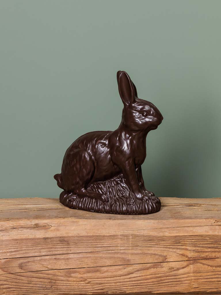 Lapin chocolat noir - 1