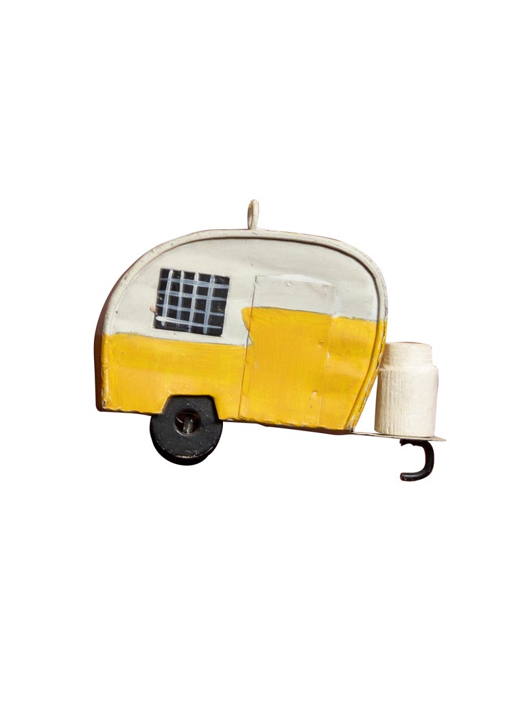 Suspension caravane jaune - 2