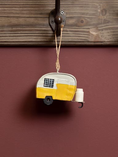 Suspension caravane jaune