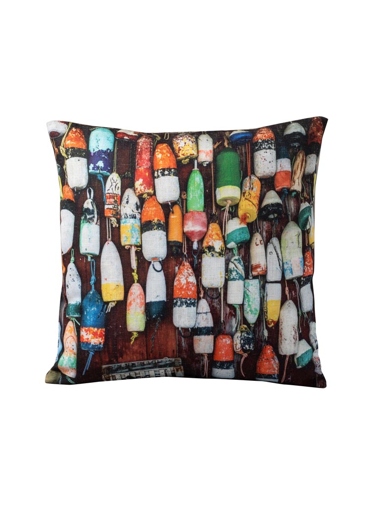Cushion with colored floats - 2