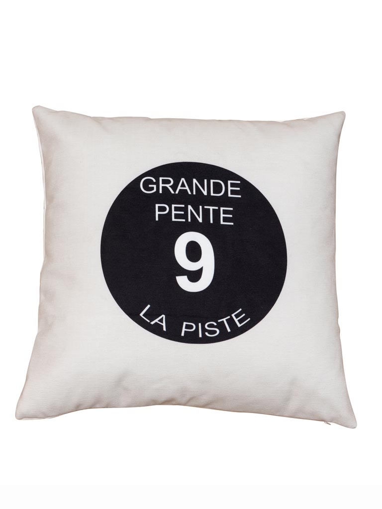 Cushion ski run Grande pente 9 - 2