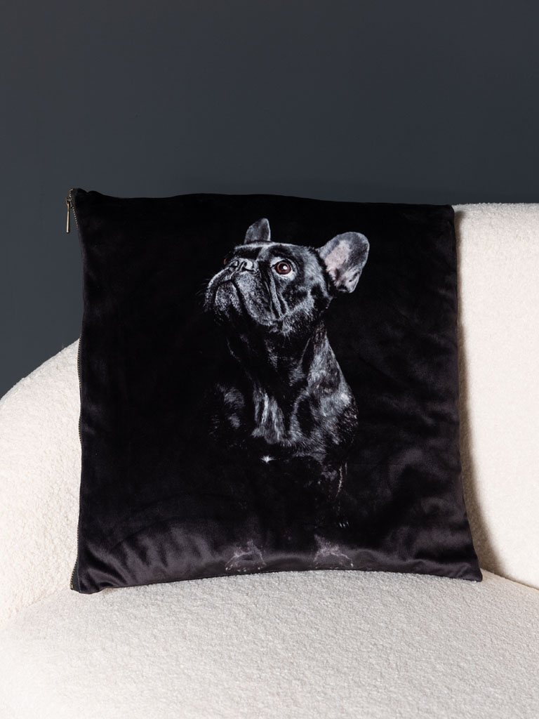 Cushion with frenchie bulldog - 1