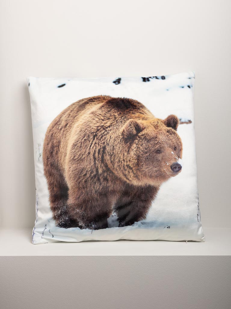 Cushion bear in snowy landscape - 4
