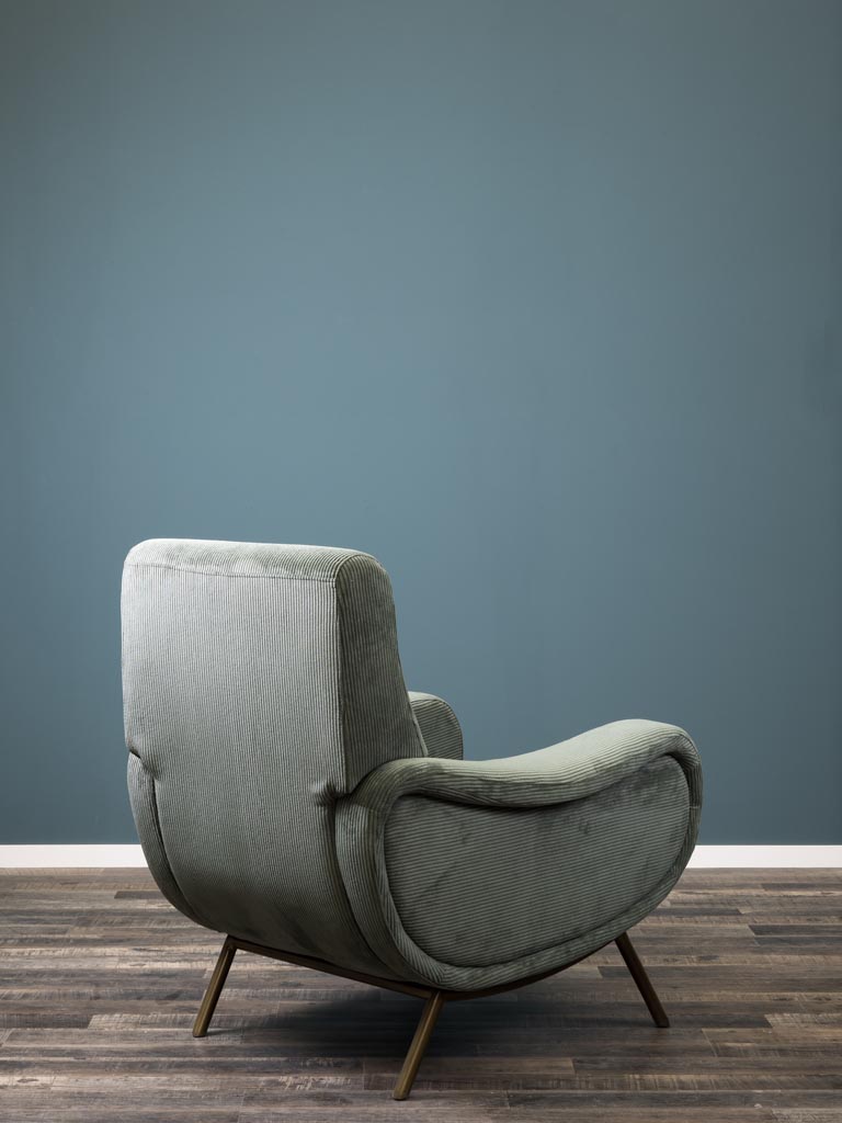 Green armchair Albert - 7