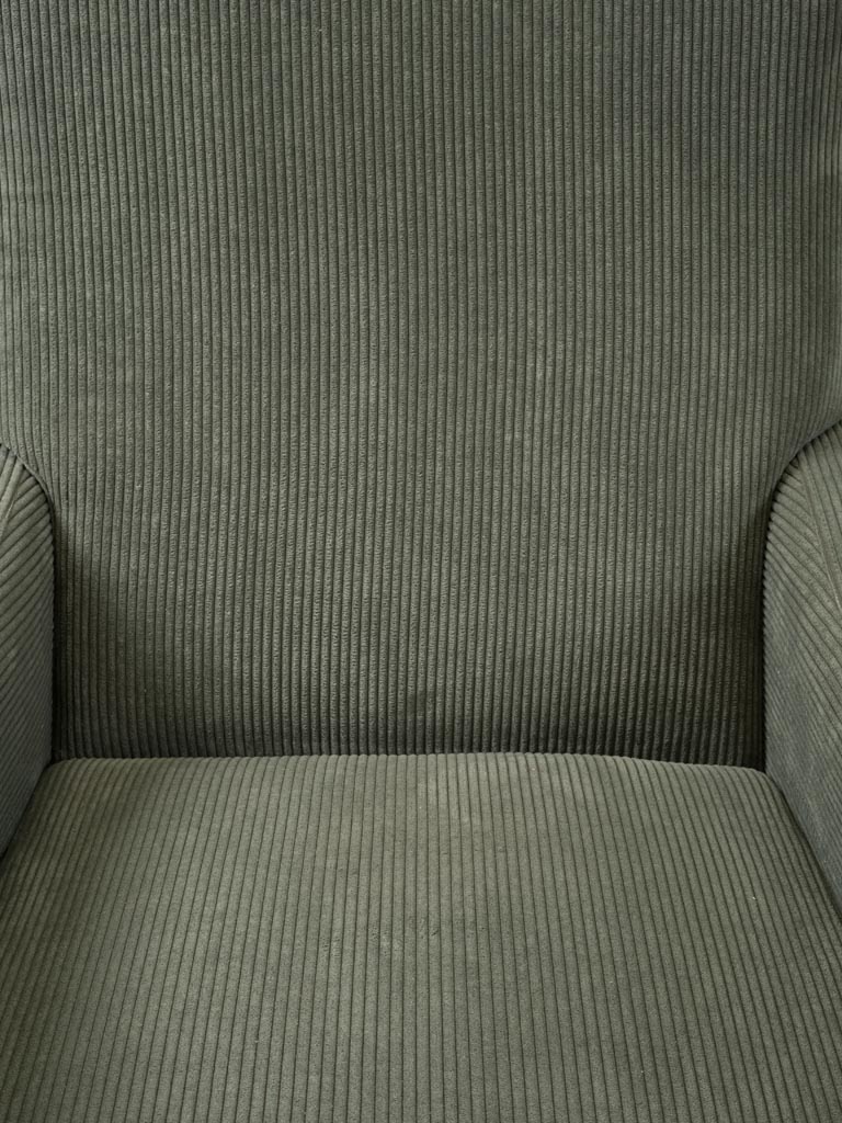 Green armchair Albert - 6