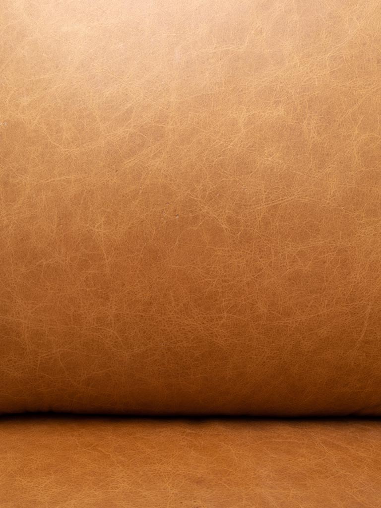 Leather sofa square feet Freeman - 7