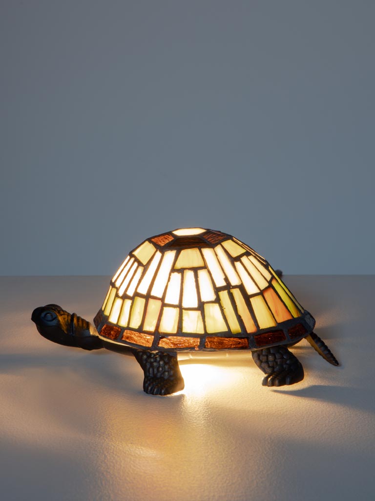 Table lamp amber turtle - 5
