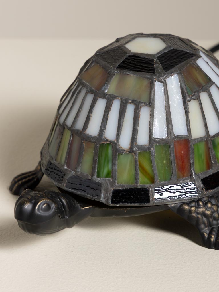 Table lamp amber turtle - 6