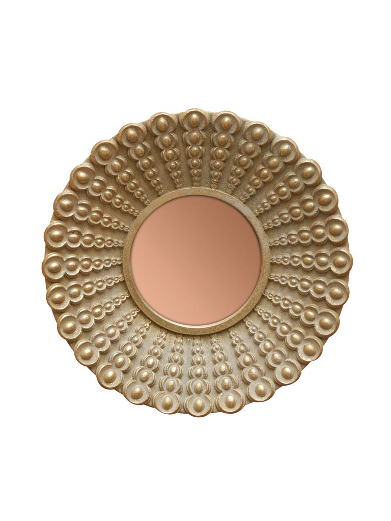 Mirror antique gold - 2