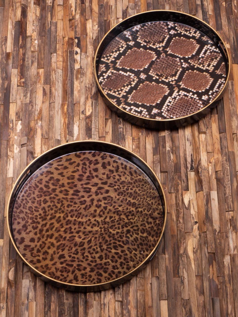 S/2 round trays Fauna - 3