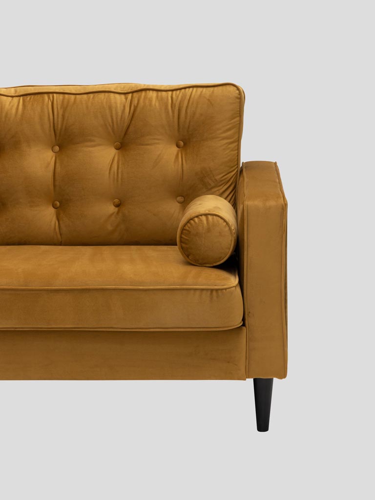 Upholstered velvet Maximilien Sofa - 4