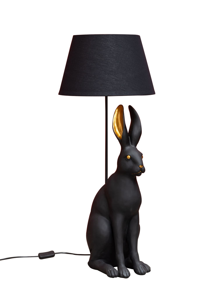 Table lamp black Rabbit - 2