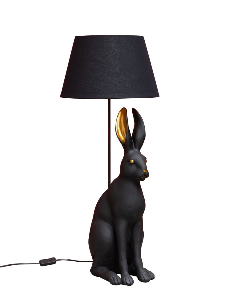 Lampe à poser Lapin noir - 2