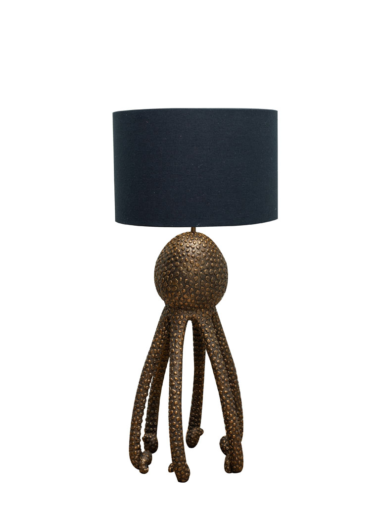 Table lamp antique gold Octopus - 2