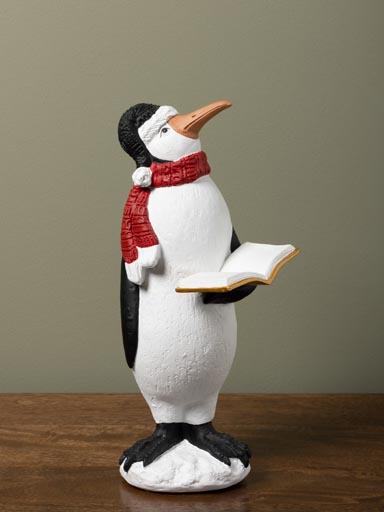 Christmas carol penguin