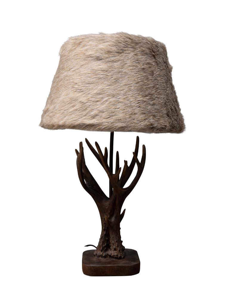Lampe à poser Bois de Chevreuil Laponie - 2