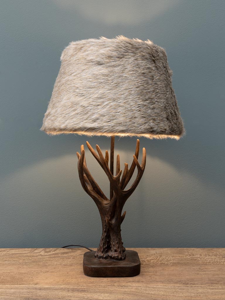 Lampe à poser Bois de Chevreuil Laponie - 3