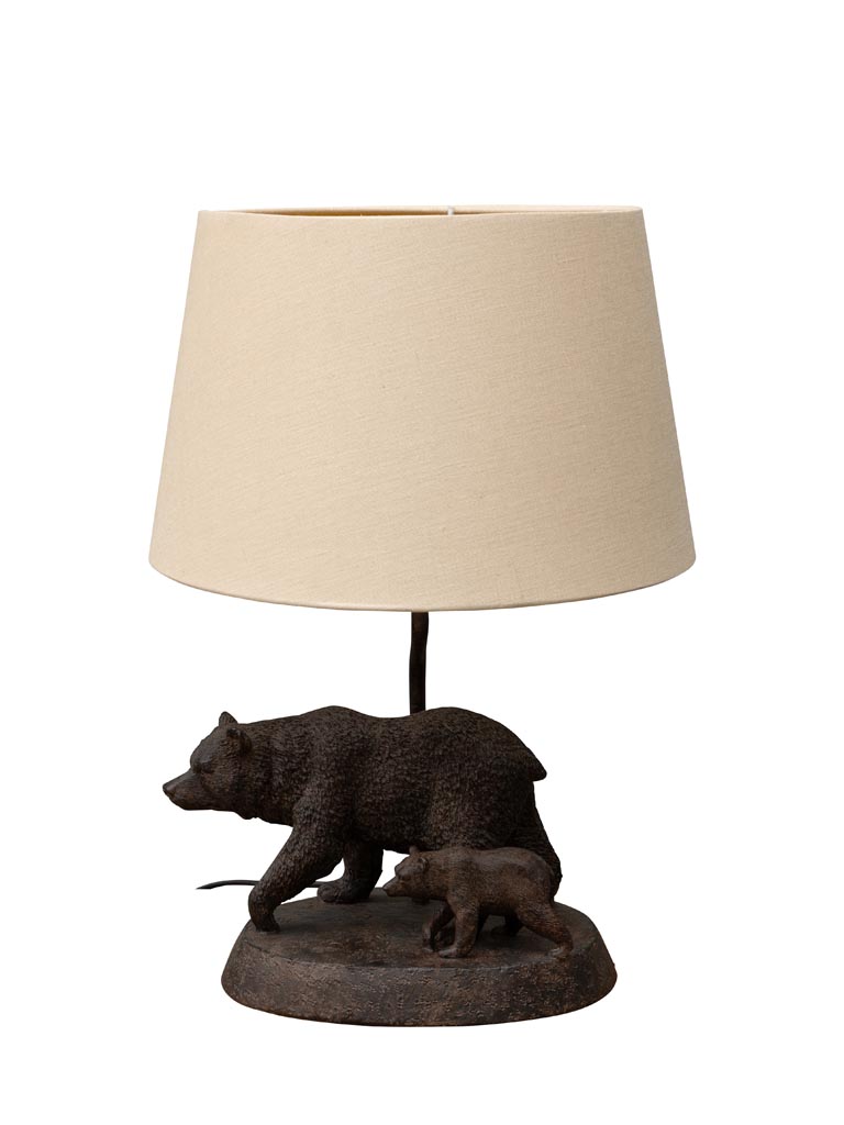 Table lamp beige bear - 2