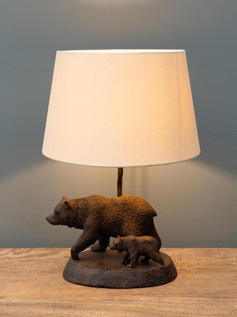 Table lamp beige bear - 3