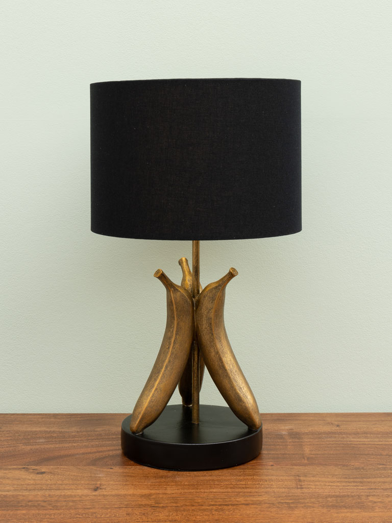 Table lamp antique gold Banana - 1