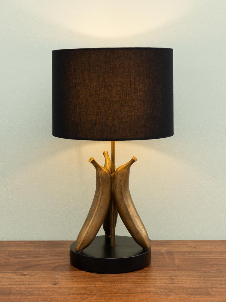 Table lamp antique gold Banana - 3