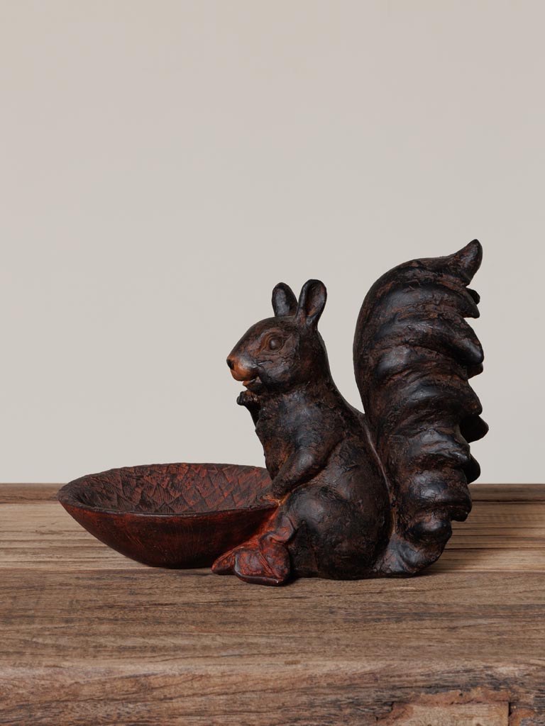 Trinket tray seated squirrel - 3