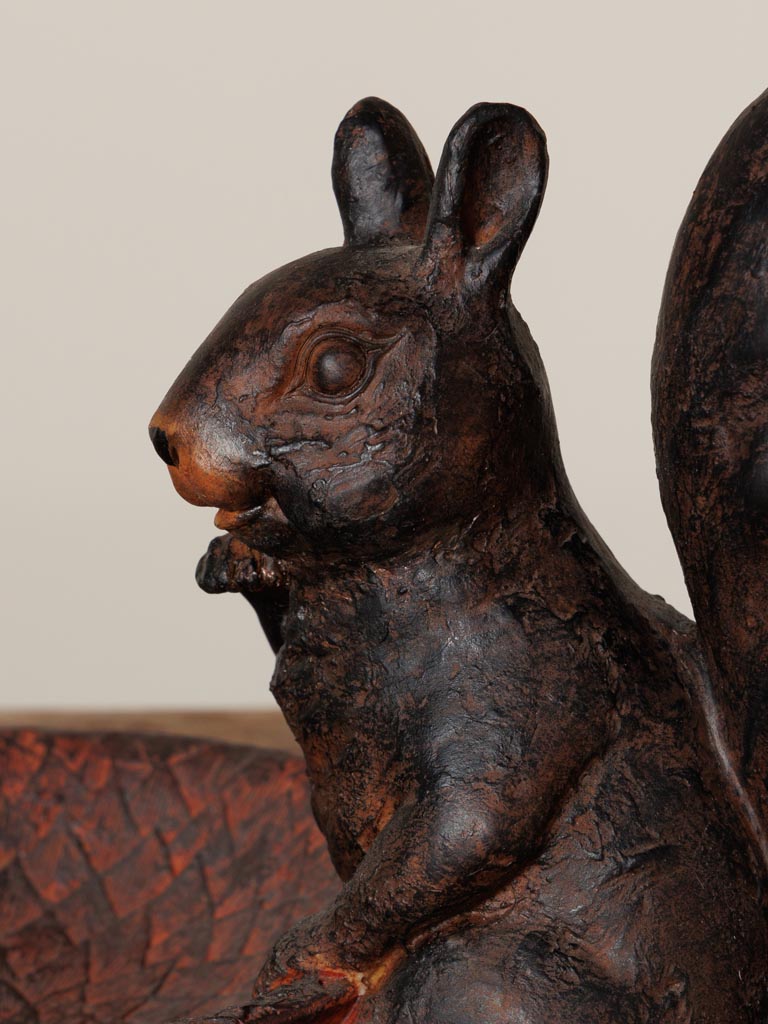 Trinket tray seated squirrel - 5