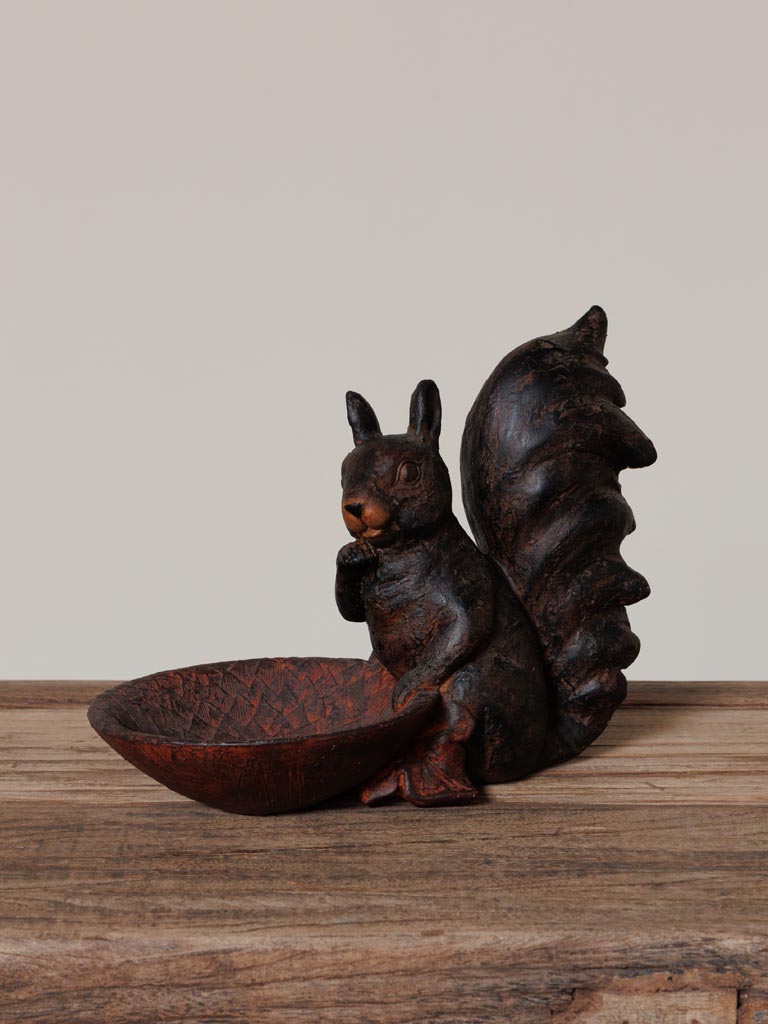 Trinket tray seated squirrel - 4