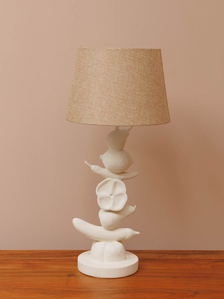 Table lamp white Mika - 1