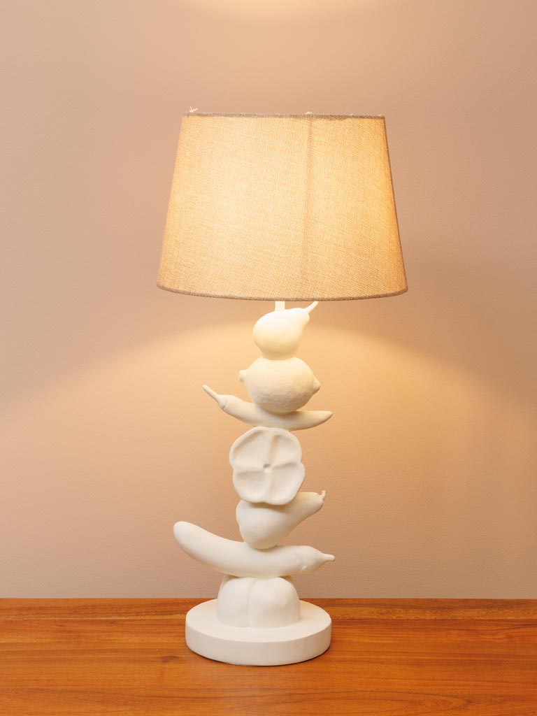 Table lamp white Mika - 3