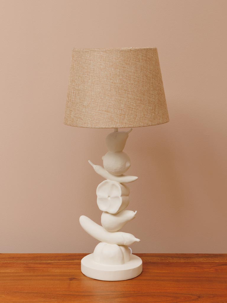 Table lamp white Mika - 5