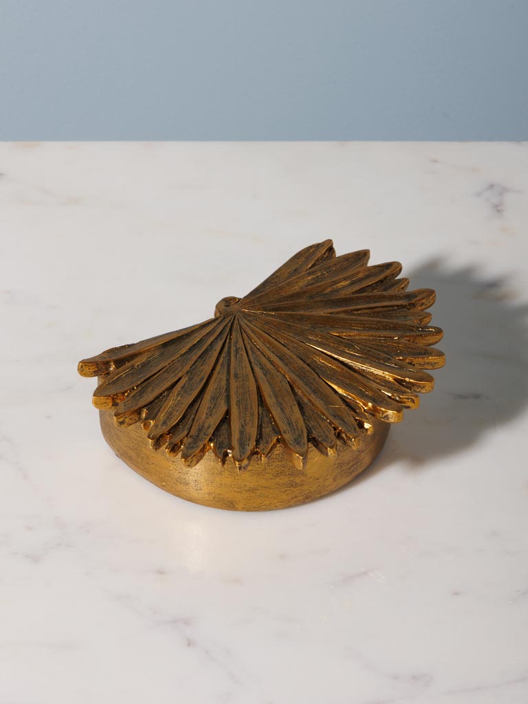 Golden box tropical leaf - 3