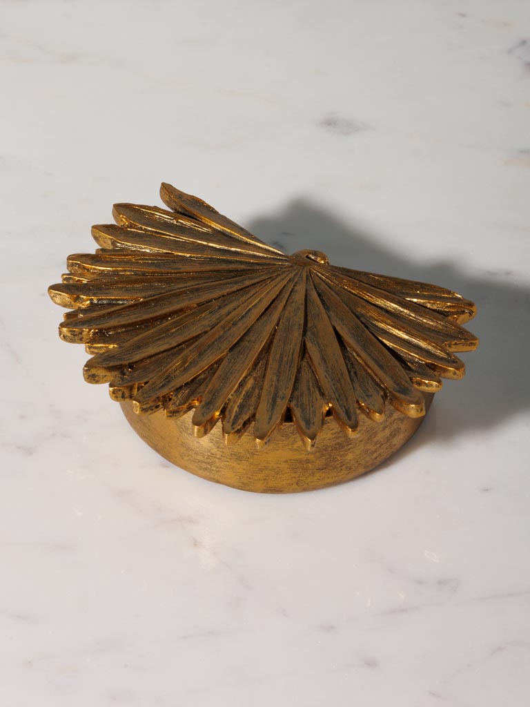 Golden box tropical leaf - 5