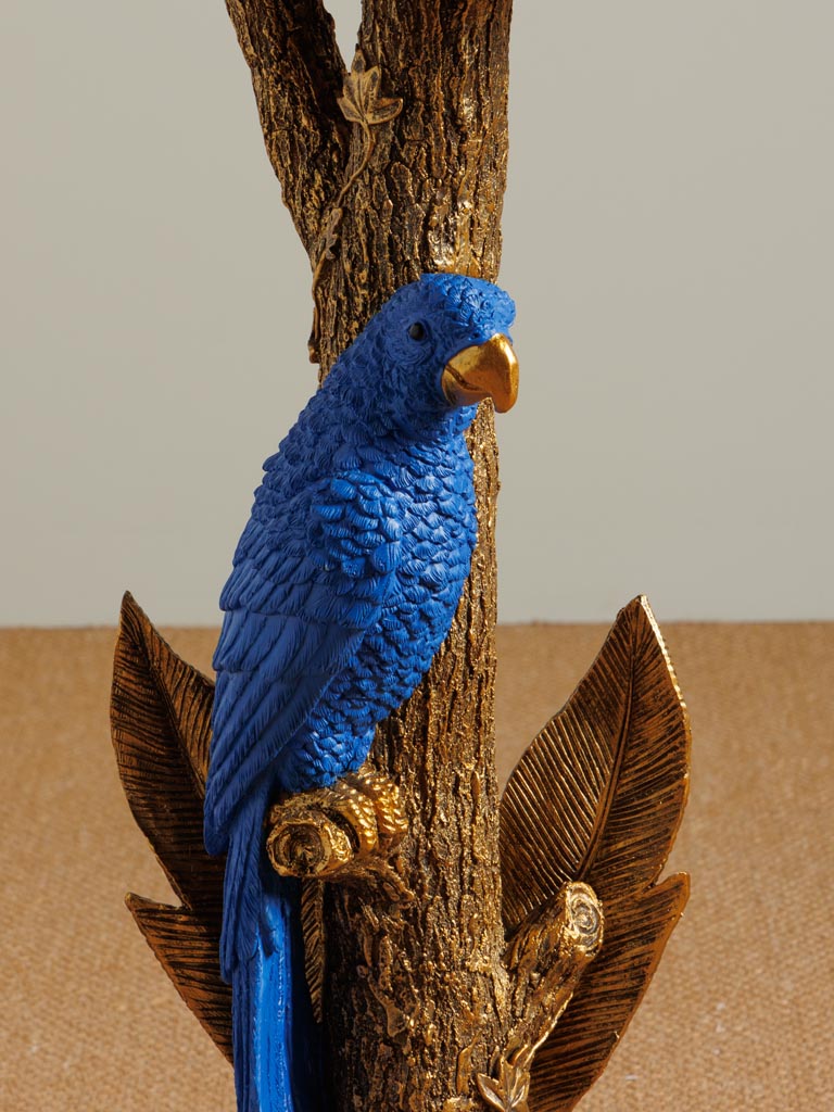 Blue parrot side table - 6