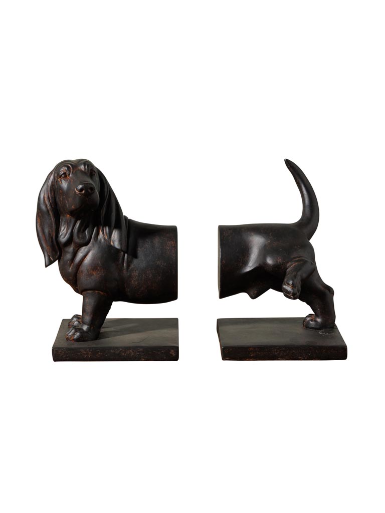 Bookends basset - 2