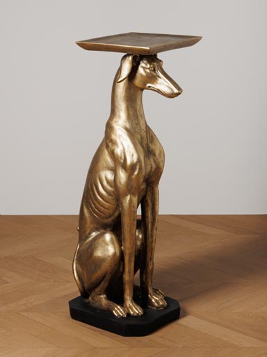 Greyhound pedestal