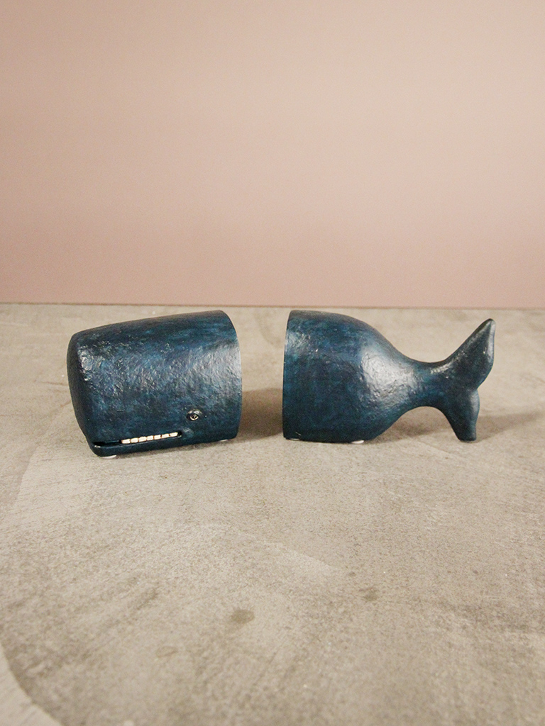 Whale bookends - 3