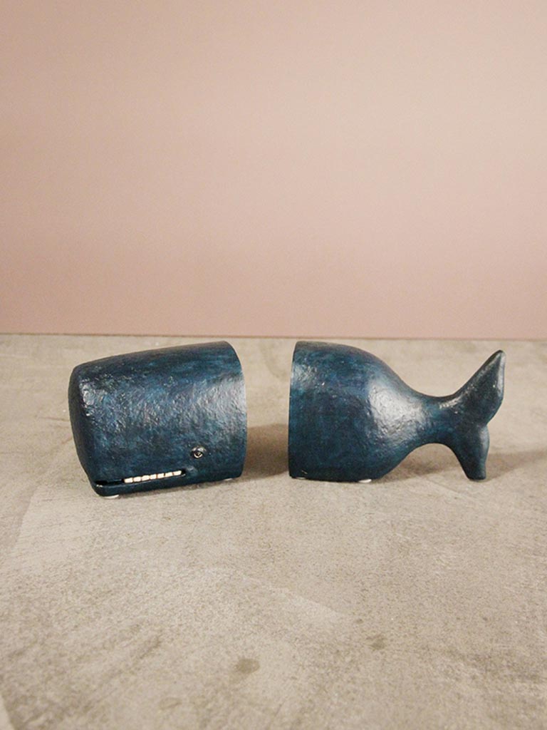 Whale bookends - 1