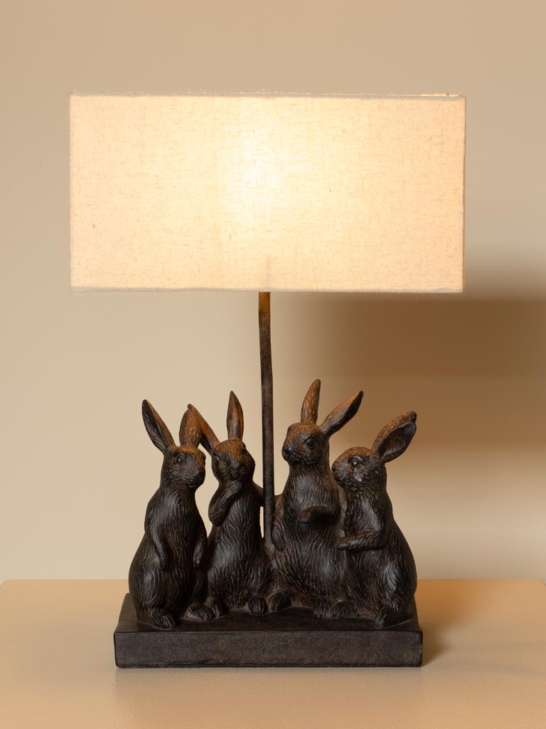 Lampe les amis lapins - 3