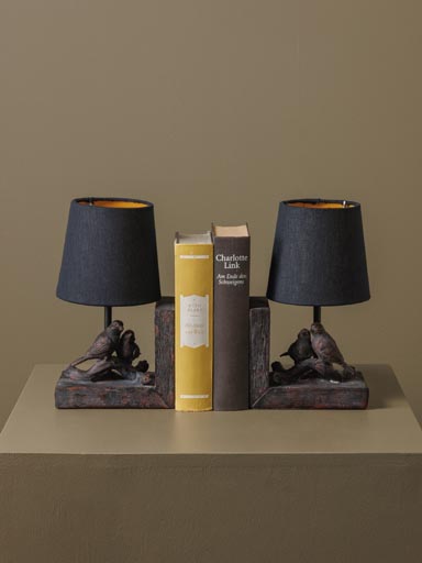 Table lamp bookends Titmouse