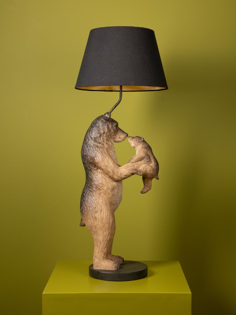 Grande lampe ours et son bébé - 3