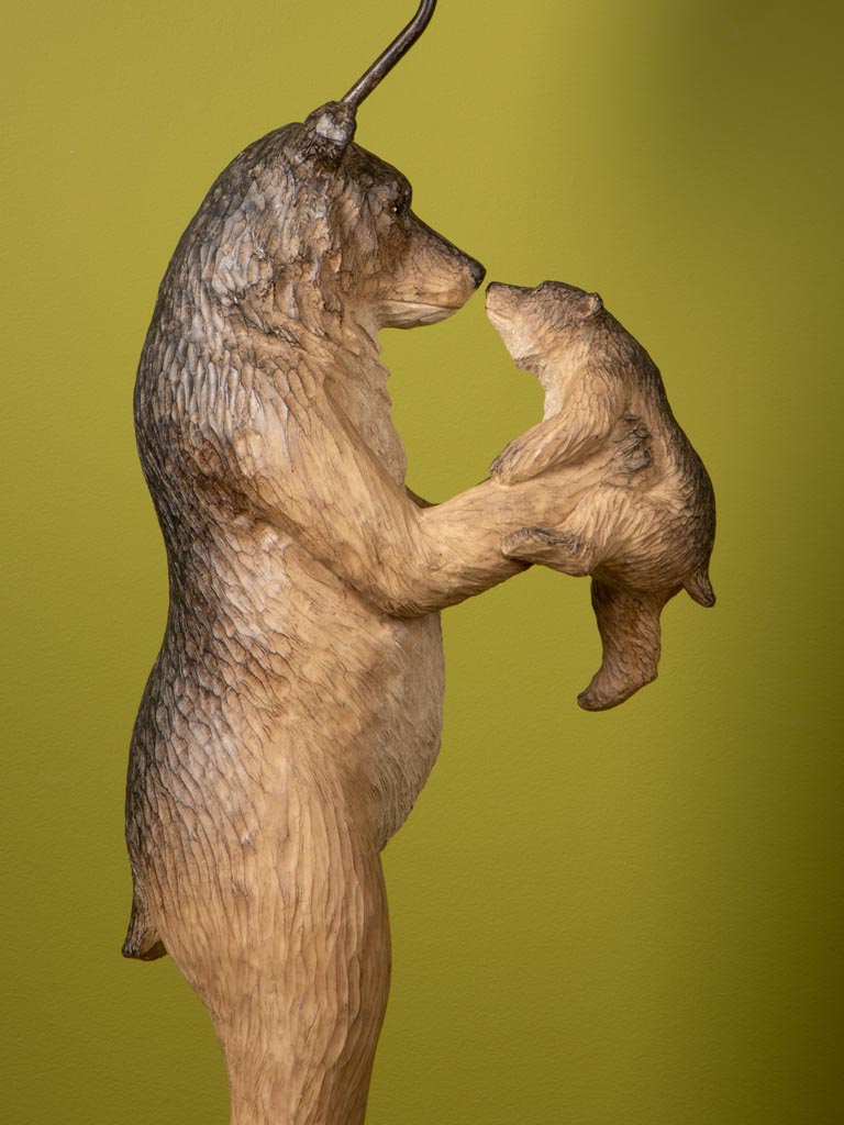 Grande lampe ours et son bébé - 5