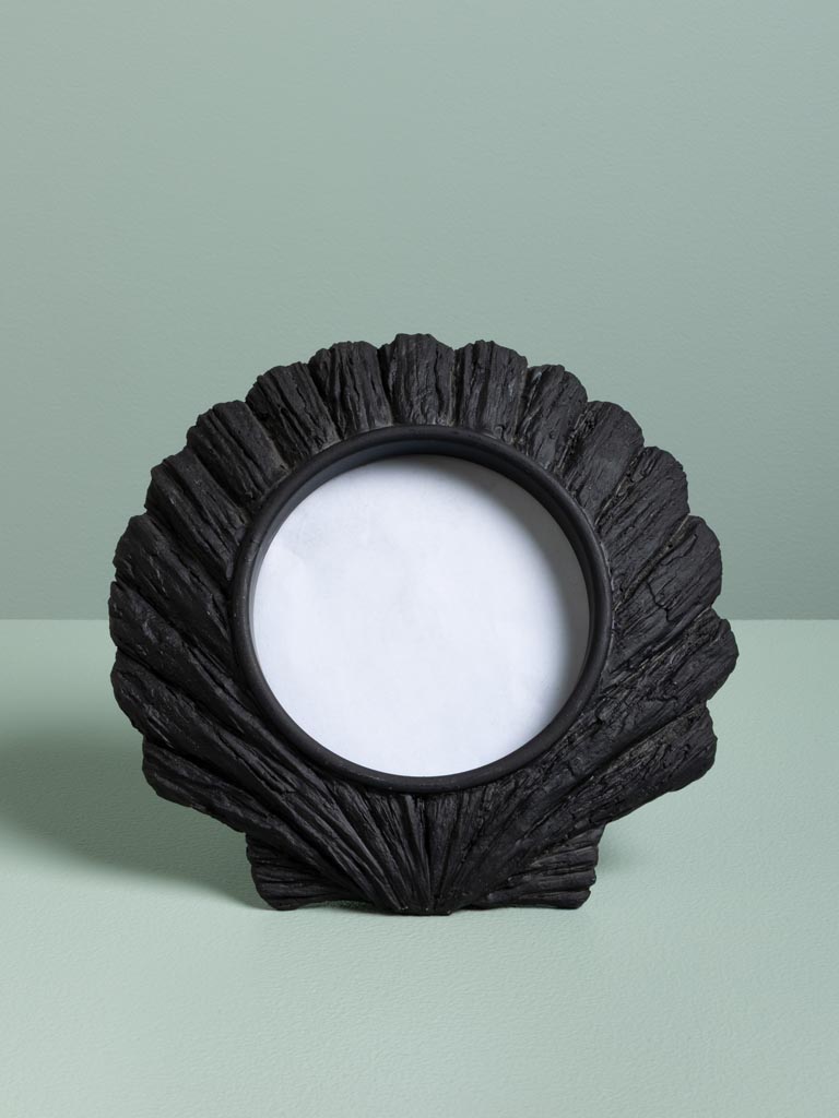 Black shell photo frame (12x12) - 3