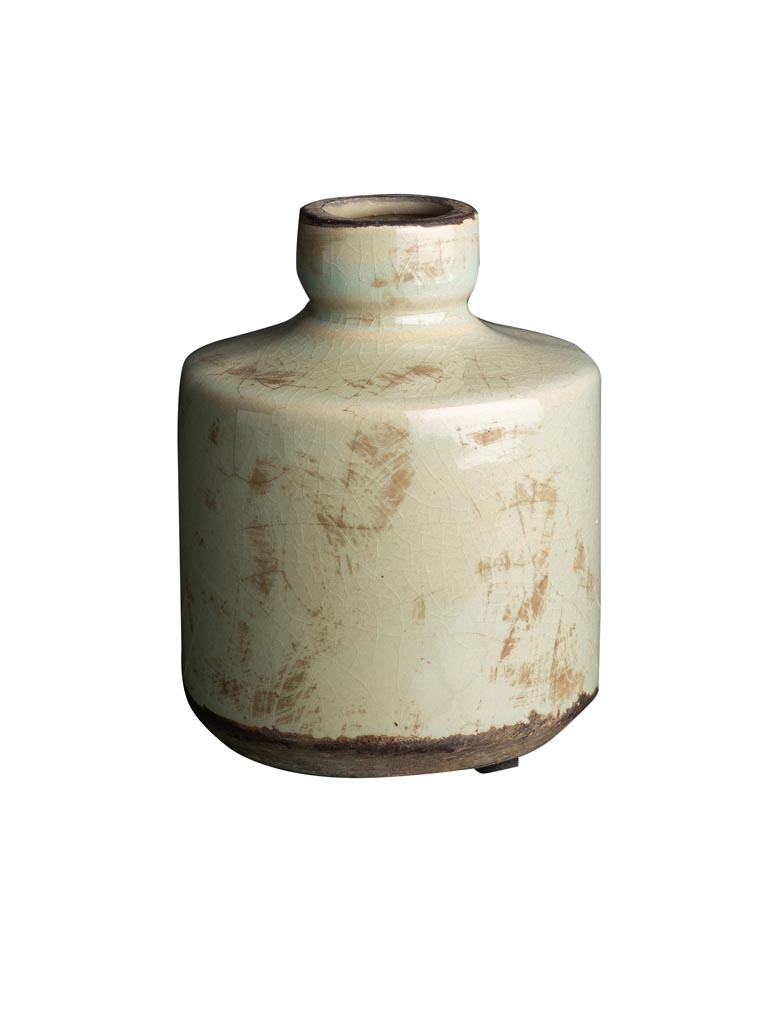 Bottle vase verdigris - 2