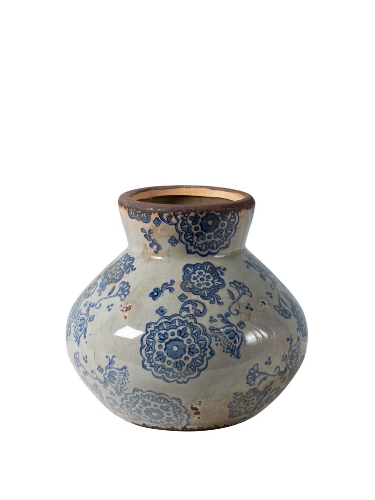 Flared flowery vase - 2